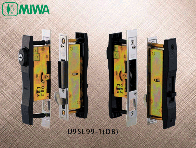 日本進(jìn)口MIWA(美和)雙軌推拉門(mén)防盜鎖U9SL99-1